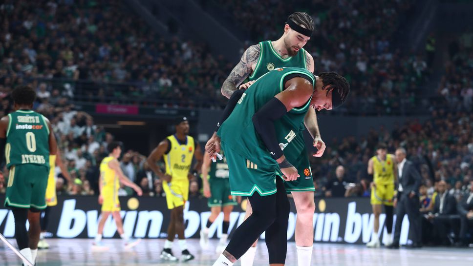 Контузията на центъра на Панатинайкос Ришон Холмс е сериозна като