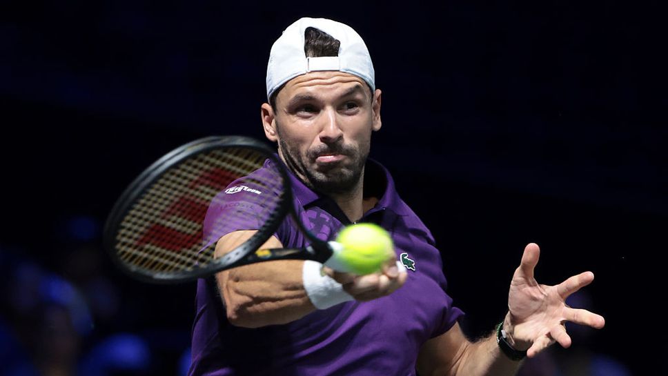 Григор Димитров се отказа от мача си с Даниил Медведев