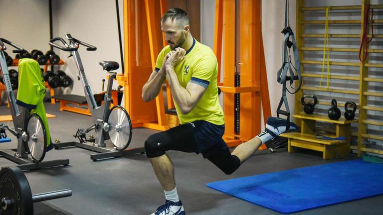 Хебър направи първа тренировка във фитнеса в Полша 🏐