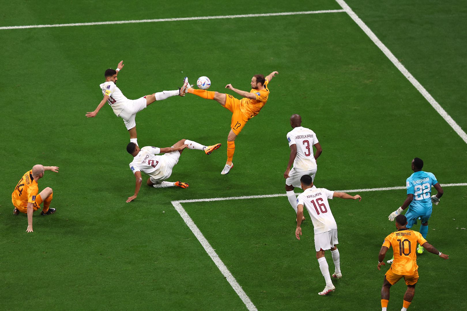 Нидерландия - Катар 2:0, група "А"