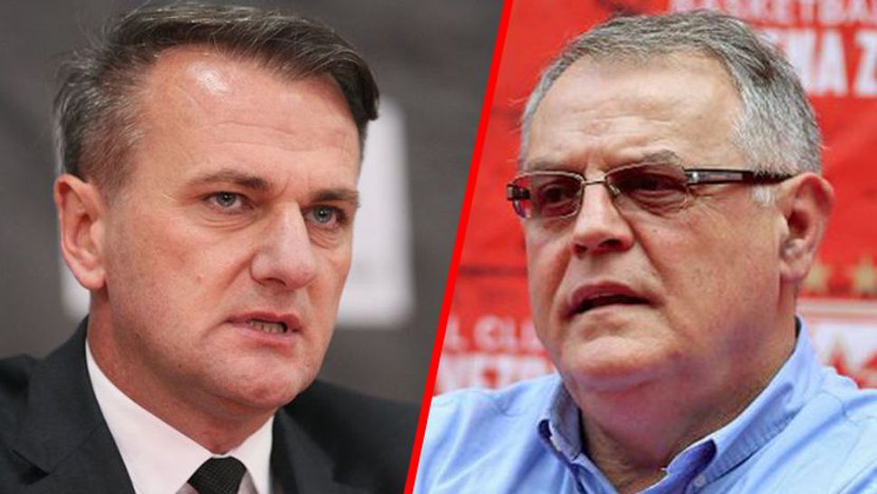 Словесни престрелки между шефовете на Партизан и Цървена звезда, дербито не се размина без проблеми