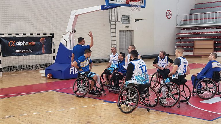 Продължи вторият сезон на Балканската лига по баскетбол в инвалидни