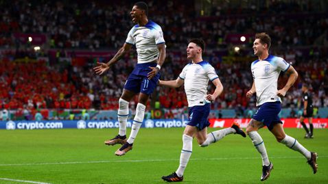  Англия сгази Уелс в английското дерби и избегна среща с Нидерландия на 1/8-финалите 