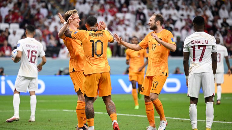 Нидерландия се справи с Катар и чака своя противник на 1/8-финалите на Мондиал 2022