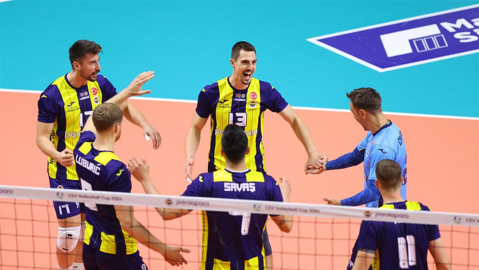 Ники Пенчев и Фенербахче на 1/8-финал за Купата на CEV