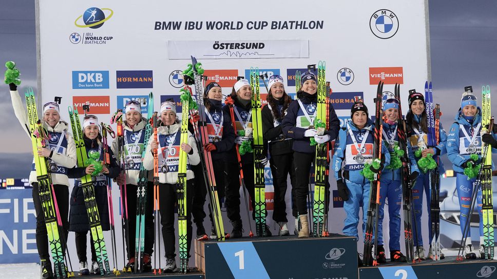 Женската щафета на България започна сезона с класиране в Топ 10, триумф за Франция