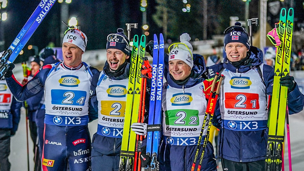 Норвегия спечели щафетата в Йостерзунд, България започна новия сезон в Световната купа с 12-о място