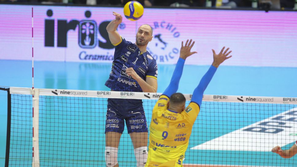 Матей Казийски и Тренто са на полуфинал в турнира за купата на Италия