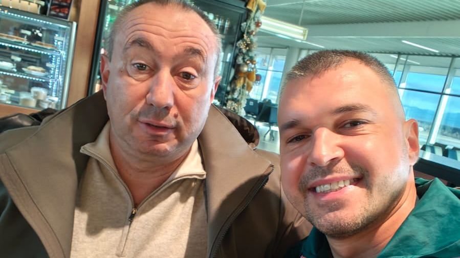 Станимир Стоилов и Валери Божинов пътуваха заедно за Турция