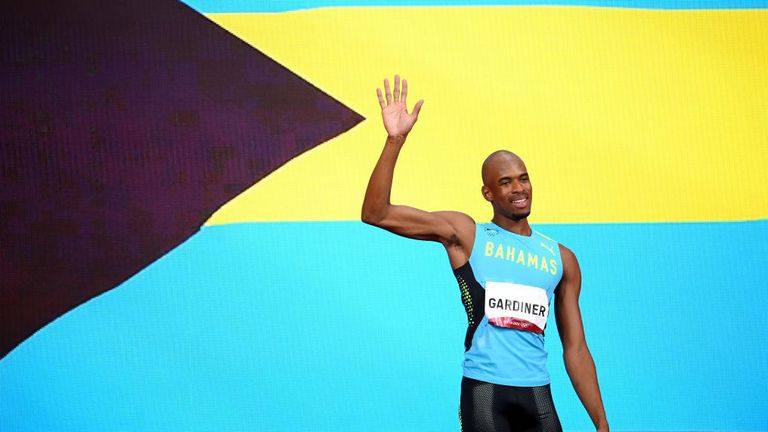 Олимпийският и световен шампион на 400 метра Стивън Гардинър се