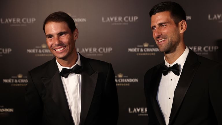 Испанският тенисист Рафаел Надал поздрави Новак Джокович за спечелването на