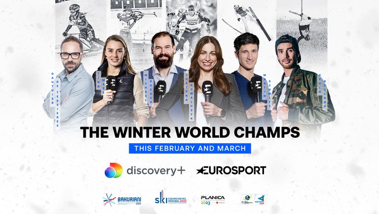 В рамките на месец Eurosport ще предава събитията  от Световното първенство по зимни спортове