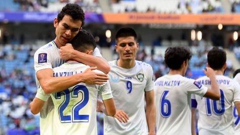 Узбекистан се справи с Тайланд, но ще има още по-тежка задача на 1/4-финалите на Купата на Азия