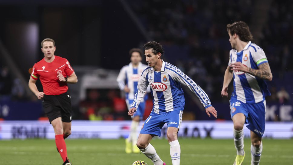 Отборът на Еспаньол записа поражение с 1 2 от тима