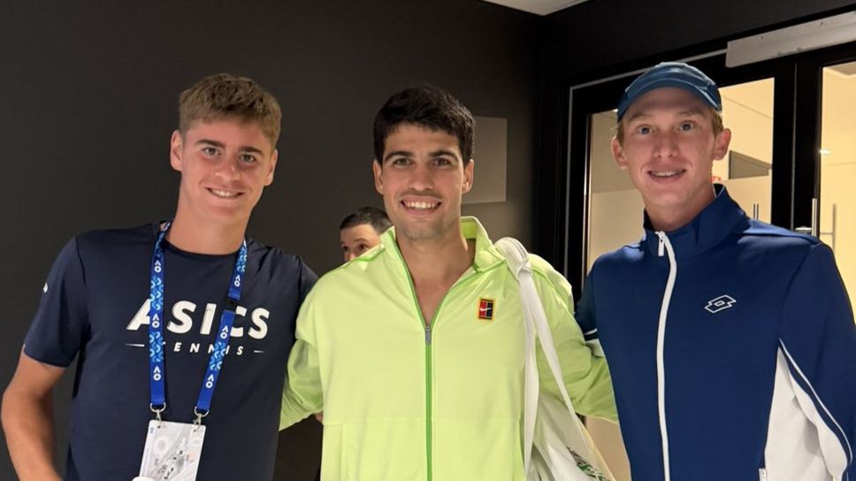 Димитър Кисимов и партньорът му Конър Дойг от ЮАР се