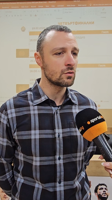 Васил Христов пред Sportal.bg: Спартак Плевен е съперник с много добри изпълнители и може да победи абсолютно всеки