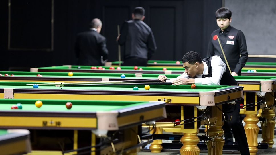 Световното първенство по снукър за мъже в столичния хотел Маринела