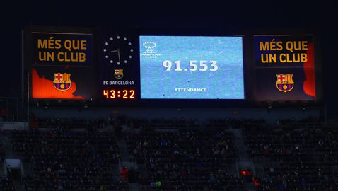  Дамските тимове на Барселона и Реал Мадрид усъвършенстваха международен връх по посещаемост 