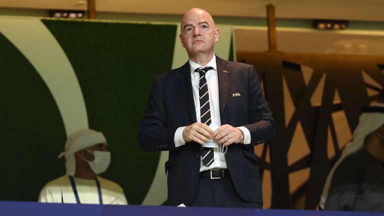  Инфантино се надява Световното през 2026 да наложи футбола като водещ спорт в Северна Америка 