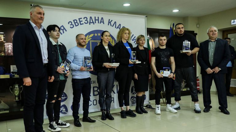 Обединени спортни клубове Левски отличиха най-изявените си състезатели и треньори