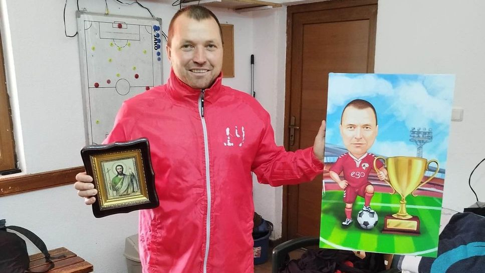 Футболистите на Банско с трогателен жест към Боби Галчев