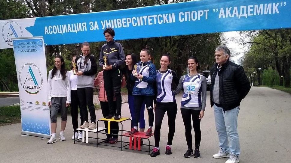 Мартин Недялков и Силвия Георгиева са победители в НУШ по лекоатлетически крос 2021