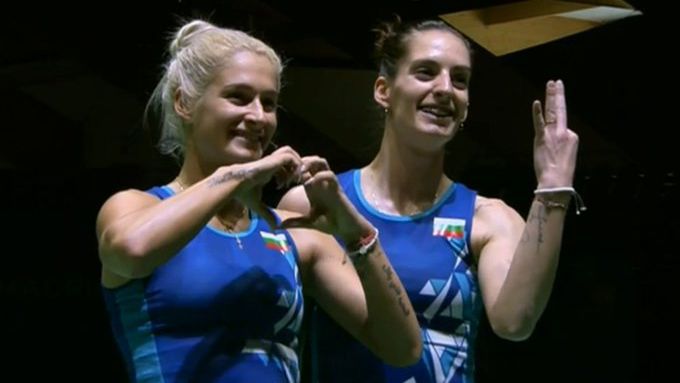 Габриела Стоева и Стефани Стоева спечелиха трета европейска титла в кариерата си