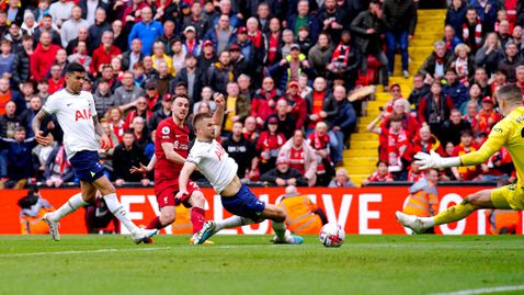  Ливърпул и Тотнъм сътвориха голова фиеста с инфарктен край 