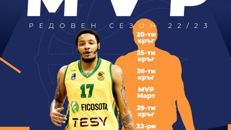 Обявиха Ел-Амин за MVP на редовния сезон в НБЛ