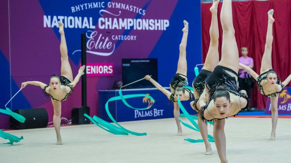 Ансамбълът на Левски Триадица спечели първия етап от квалификациите при жените на Държавното първенство по художествена гимнастика