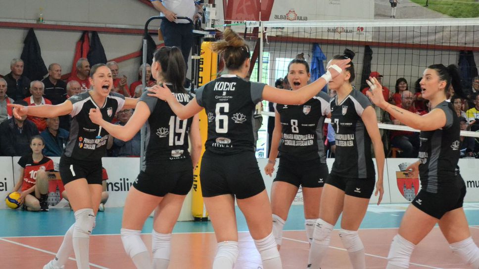 Гергана Димитрова и Алба-Блаж на победа от титла №7 в Румъния