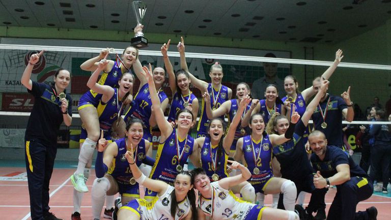 Девойките старша възраст на Марица Пловдив U20 защитиха титлата си