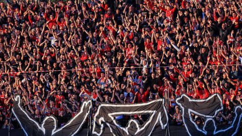  ЦСКА-София 0:0 Лудогорец, цялостни трибуни и страхотна атмосфера на 