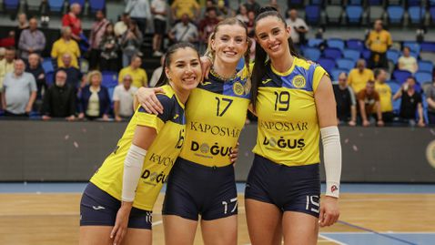 Андреа Цветанова и Капошвар грабнаха бронза в Унгария