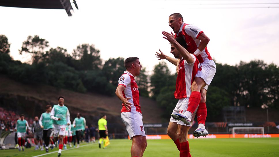 Брага попари Фрайбург в добавеното време и взе преднина преди реванша