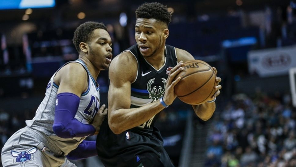 Адетокумбо "избухна" за нова победа за лидера Милуоки