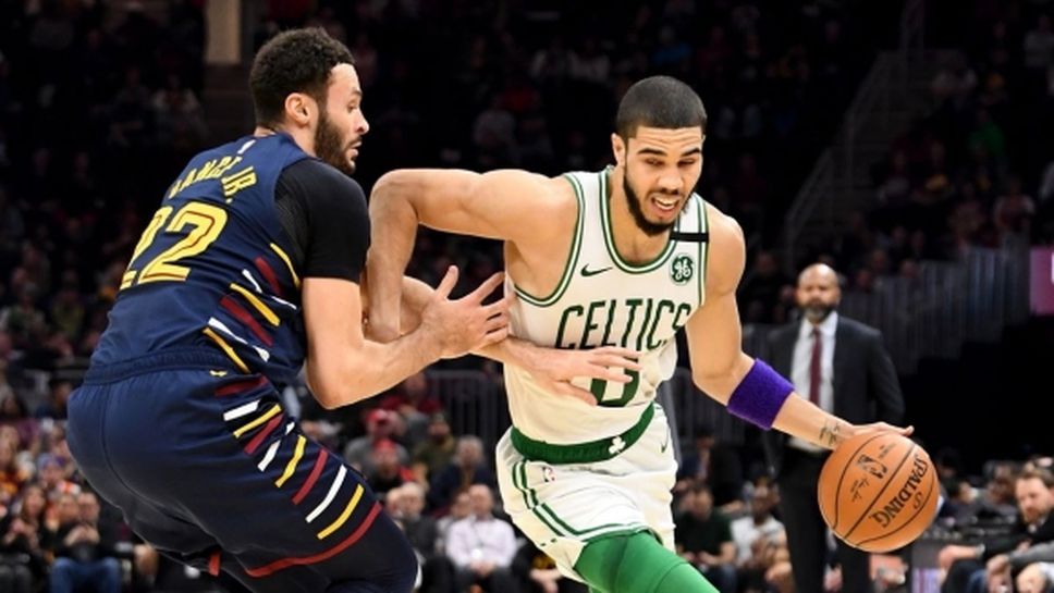 Новобранец записа 41 точки за Кливланд, но това не спря Селтикс