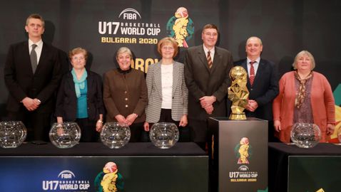Зам.-министър Андонов откри церемонията по тегленето на жребия за СП по баскетбол за юноши U17