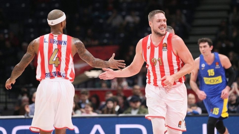 Цървена звезда се наложи над шампиона Макаби