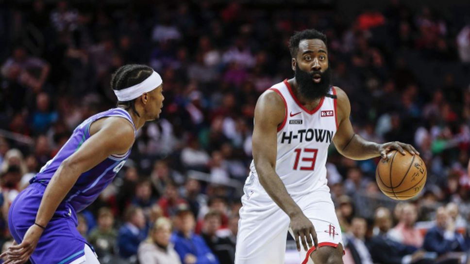 Хардън записа "трипъл-дабъл", но Хюстън допусна ново поражение