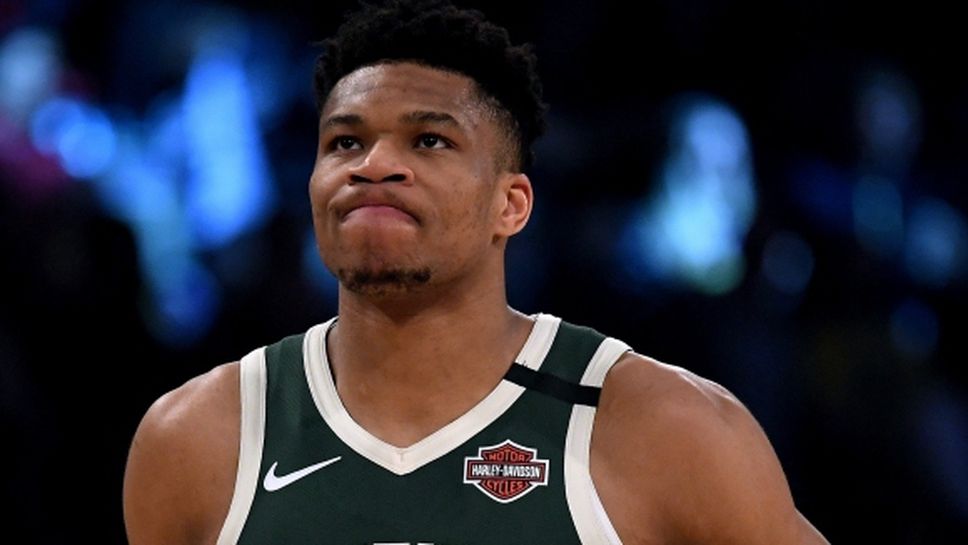 Контузията в лявото коляно на Янис Антетокунбо не е сериозна