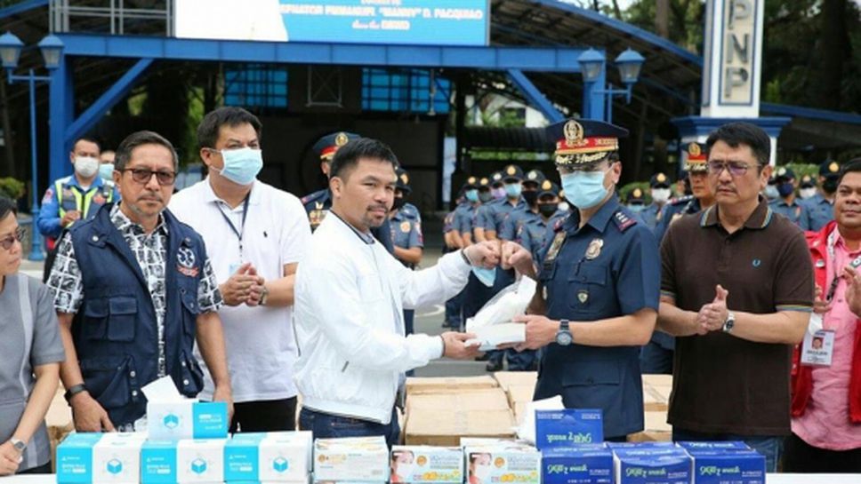 Мани Пакяо дарява 50 хиляди теста за коронавирус на Филипините