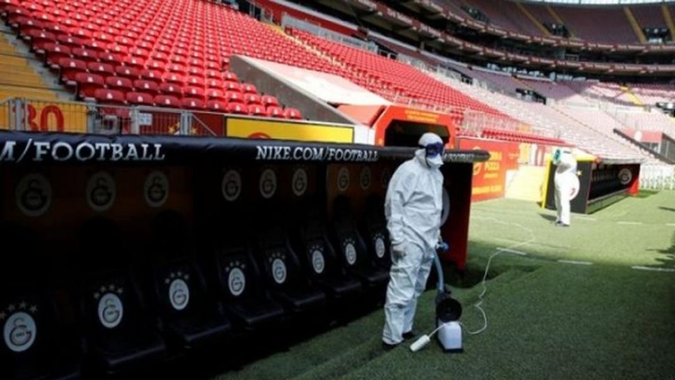 Турция спря водещите спортни първенства