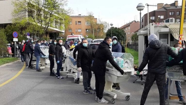 Най-известната ултрас групировка в Хърватия впрегна сили, за да помогне на Загреб след земетресението