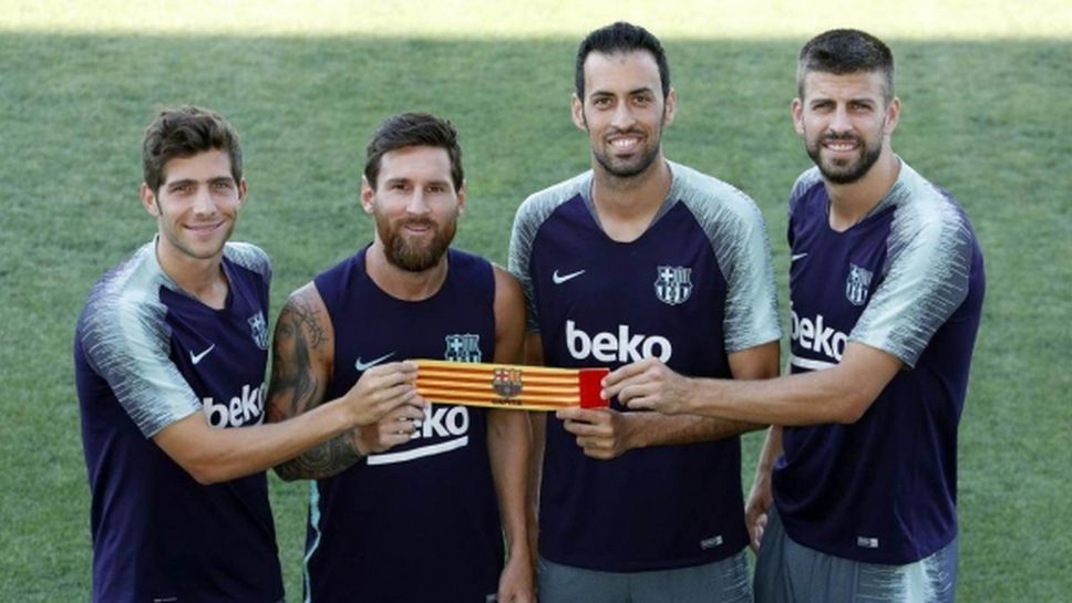 (АРХИВ) Футболистите на Барселона останаха сами в борбата си срещу ръководството