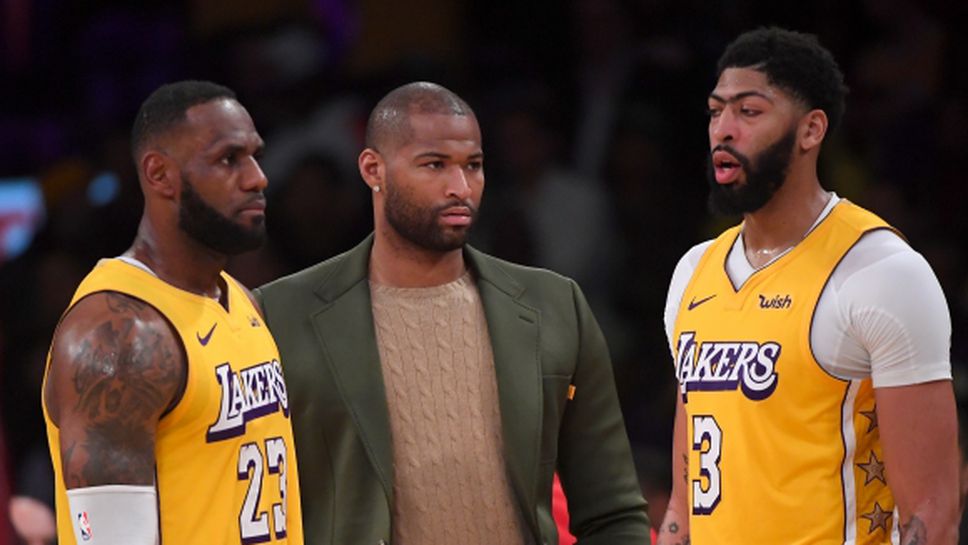 Ръководството на Лейкърс няма да подпише с ДеМаркъс Казънс отново