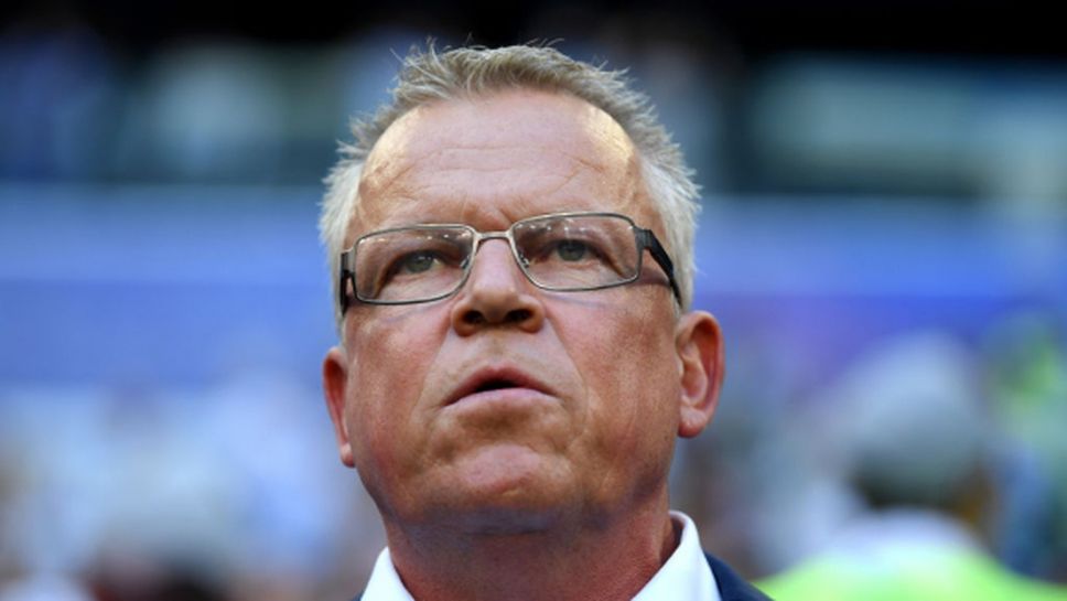 Селекционерът на шведските футболни национали Яне Андерсон е в отпуск до края на май
