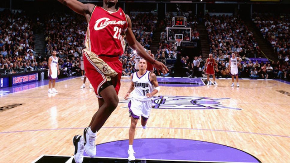 Потник от новобранската година на ЛеБрон Джеймс чупи рекорд