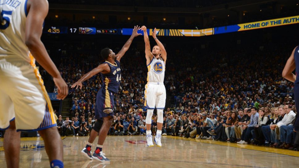 Как Стеф Къри промени стила на игра в НБА (снимки)