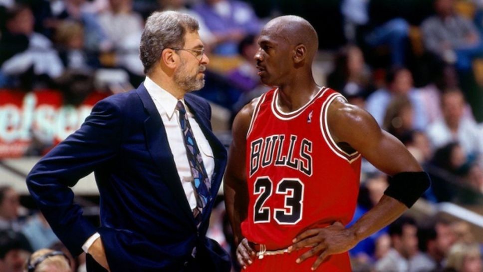 Фил Джексън и Майкъл Джордан - най-великото дуо треньор-играч в историята на НБА
